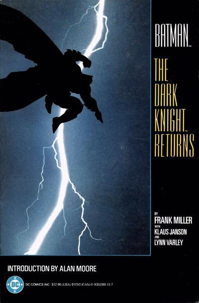 dark knight returns comic art
